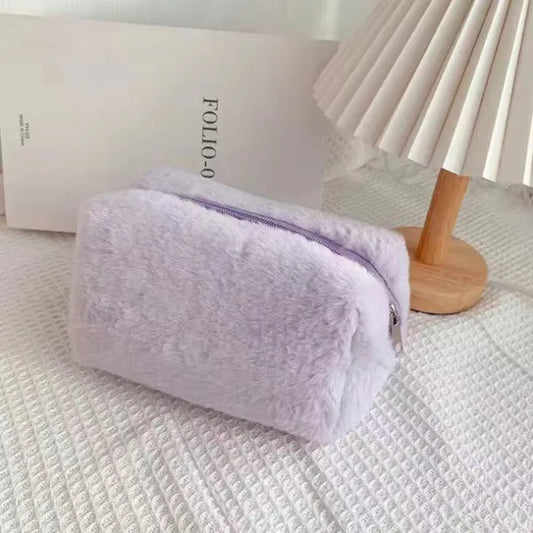 Plush Makeup Bag